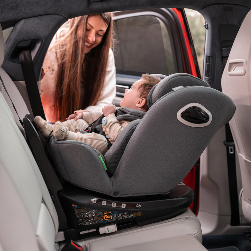 СТОЛ ЗА КОЛА AURIGA BLACK i-Size 40-150 CM ISOFIX, - Image 10