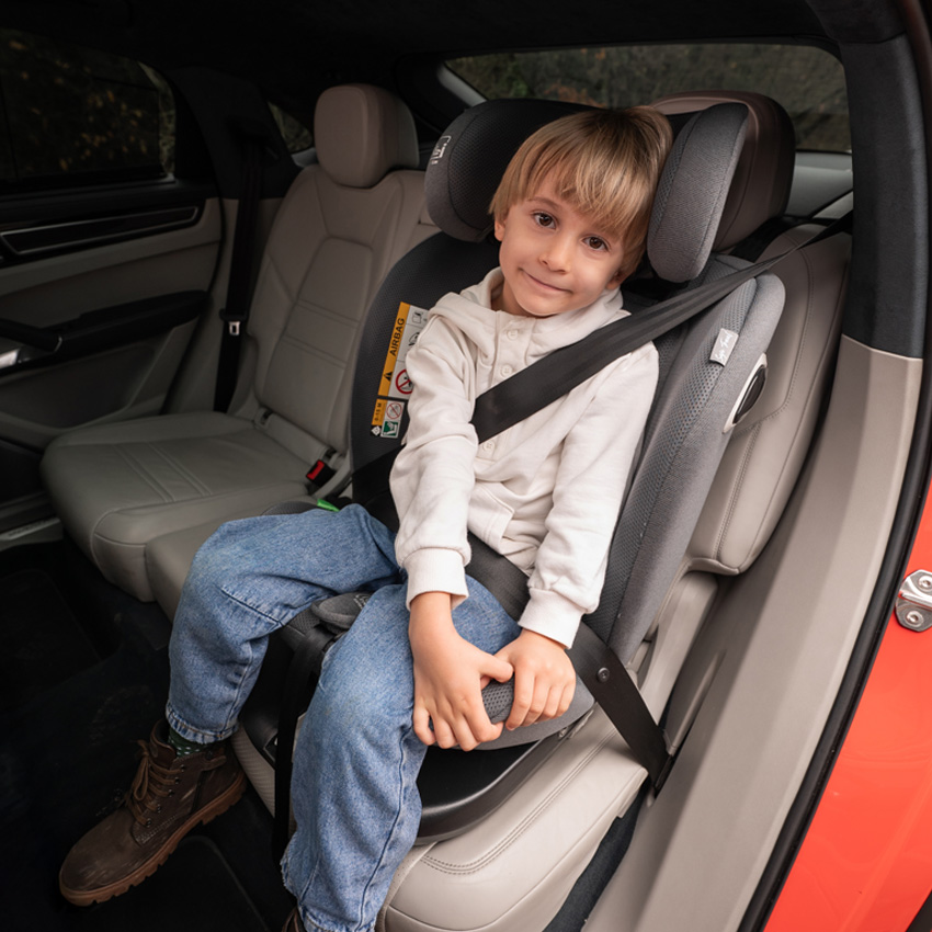 СТОЛ ЗА КОЛА AURIGA BLACK i-Size 40-150 CM ISOFIX, - Image 11