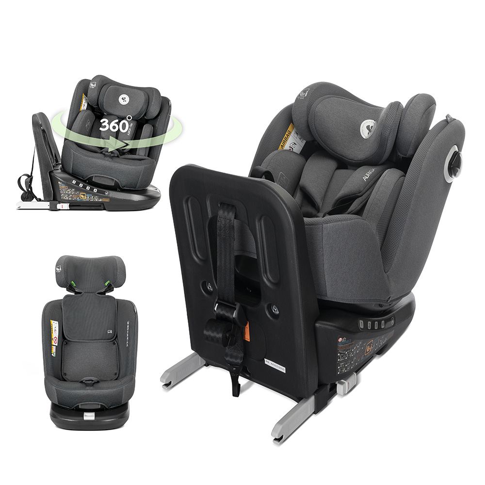 СТОЛ ЗА КОЛА AURIGA GREY i-Size 40-150 CM ISOFIX, - Image 5