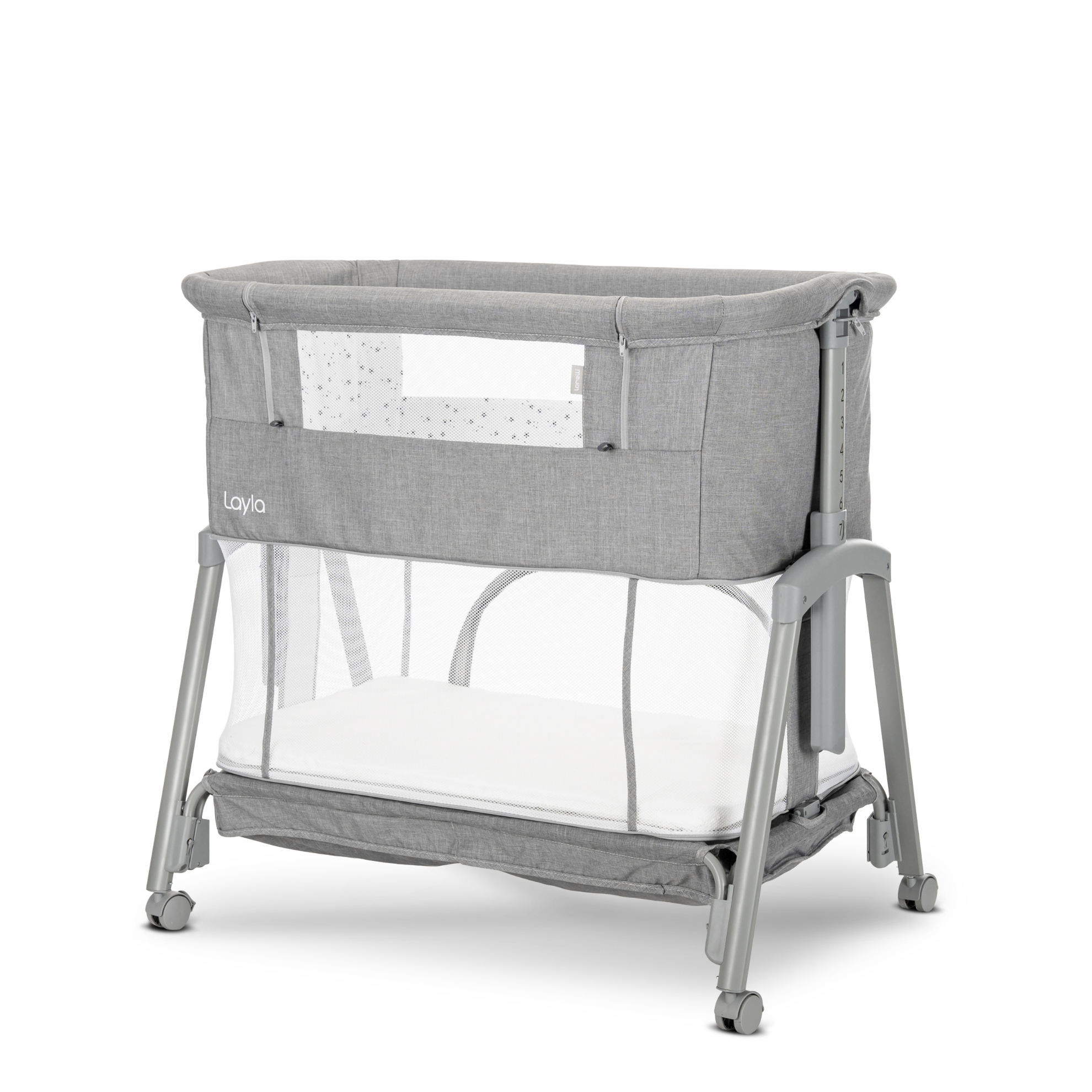 МИНИ КОШАРА LAYLA 2В1 GREY С ПАДАЩА ПРЕГРАДА - Image 10