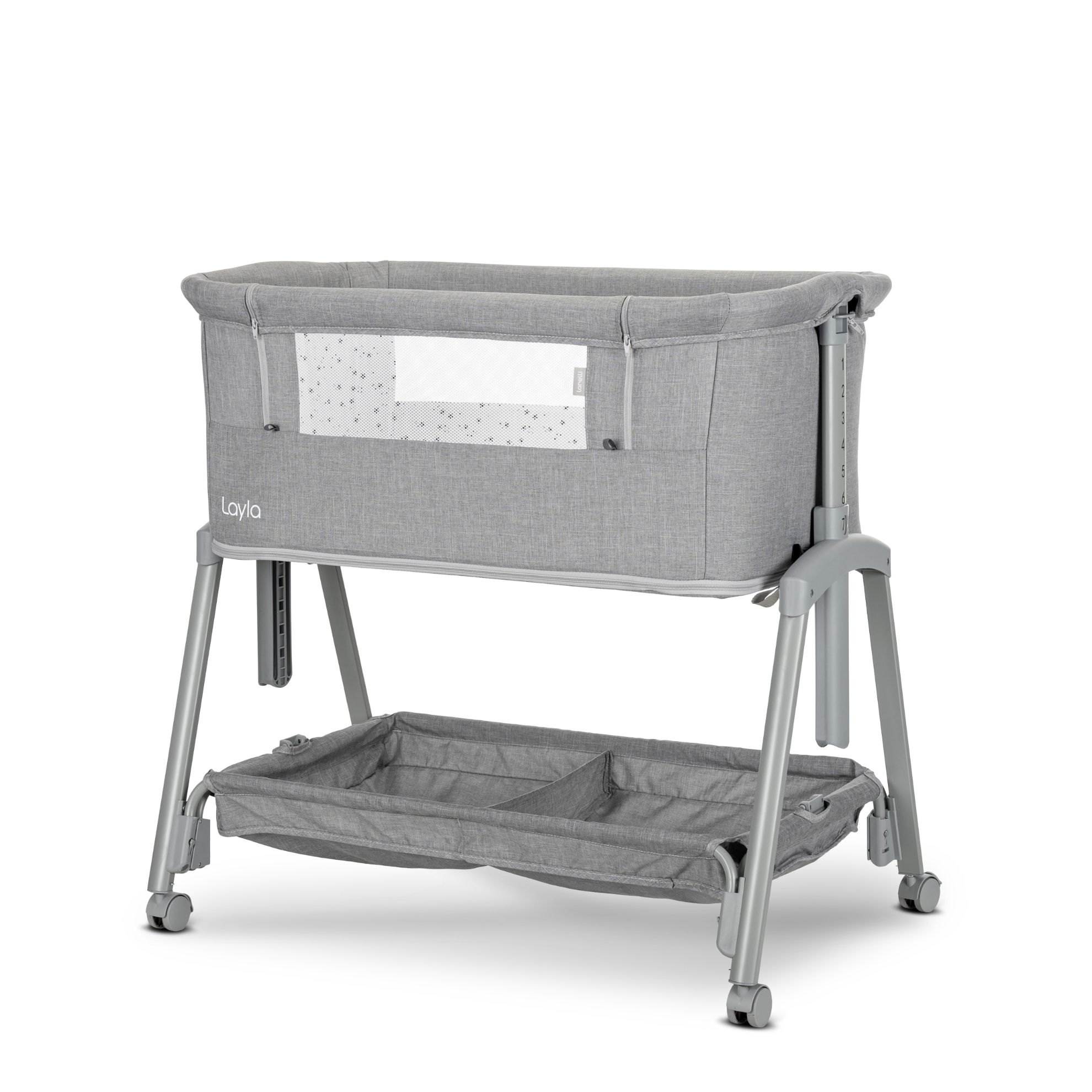 МИНИ КОШАРА LAYLA 2В1 GREY С ПАДАЩА ПРЕГРАДА - Image 8