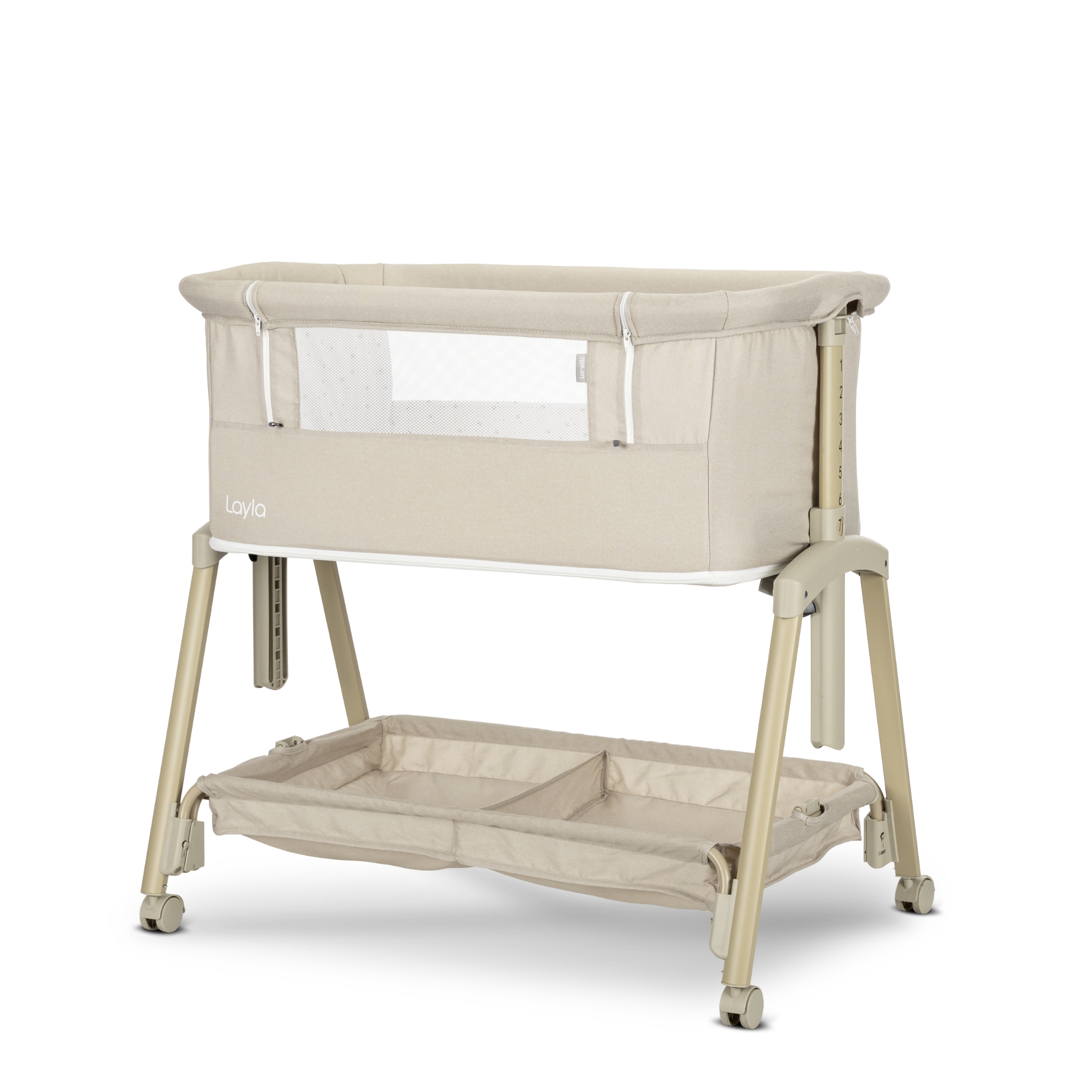 МИНИ КОШАРА LAYLA 2В1 BEIGE С ПАДАЩА ПРЕГРАДА - Image 8