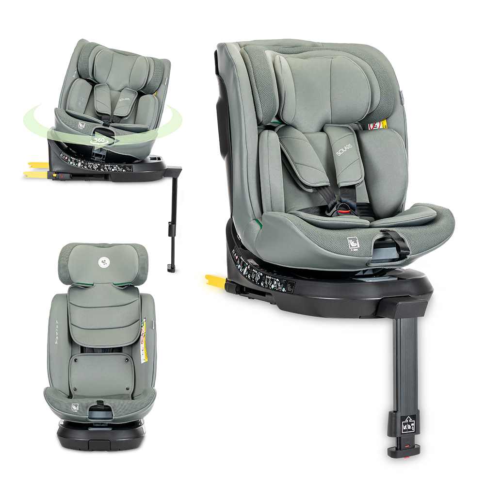 АВТОСТОЛ SOLARIS GREEN i-Size ISOFIX 40-150 CM SUP - Image 7