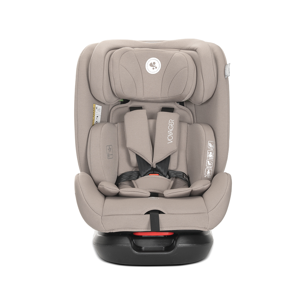 СТОЛ ЗА КОЛА VOYAGER BEIGE i-Size 40-150 CM+ВЪЗГЛА - Image 7