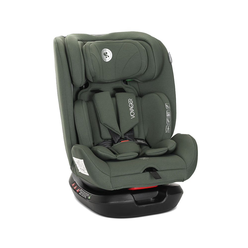 СТОЛ ЗА КОЛА VOYAGER GREEN i-Size 40-150 CM+ВЪЗГЛА - Image 6