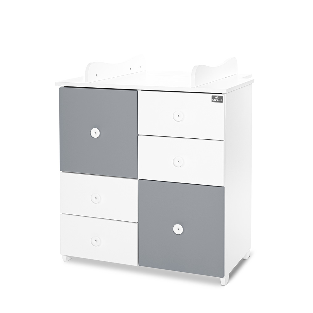 ШКАФ ЦВЯТ БЯЛО/STONE GREY-2BOX - Image 5