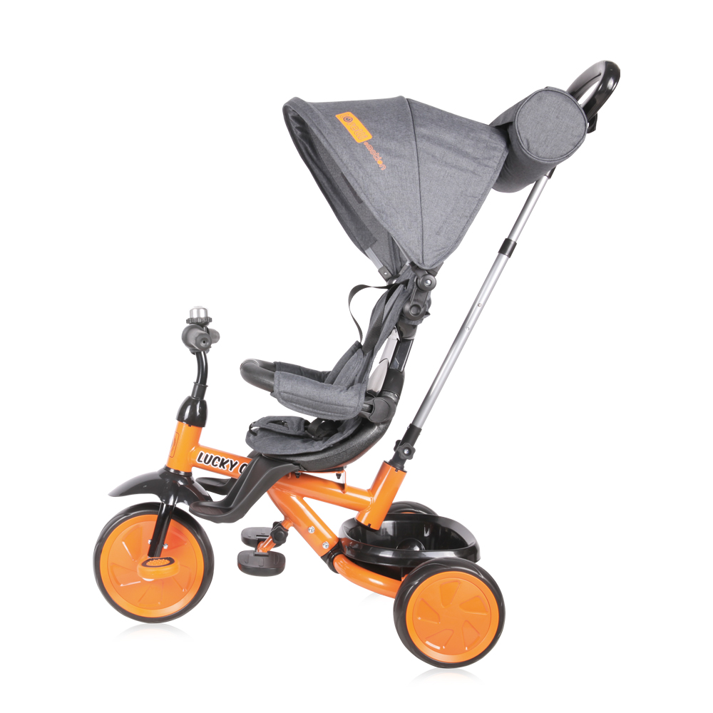 ТРИКОЛКА LUCKY CREW BLACK&ORANGE - Image 8