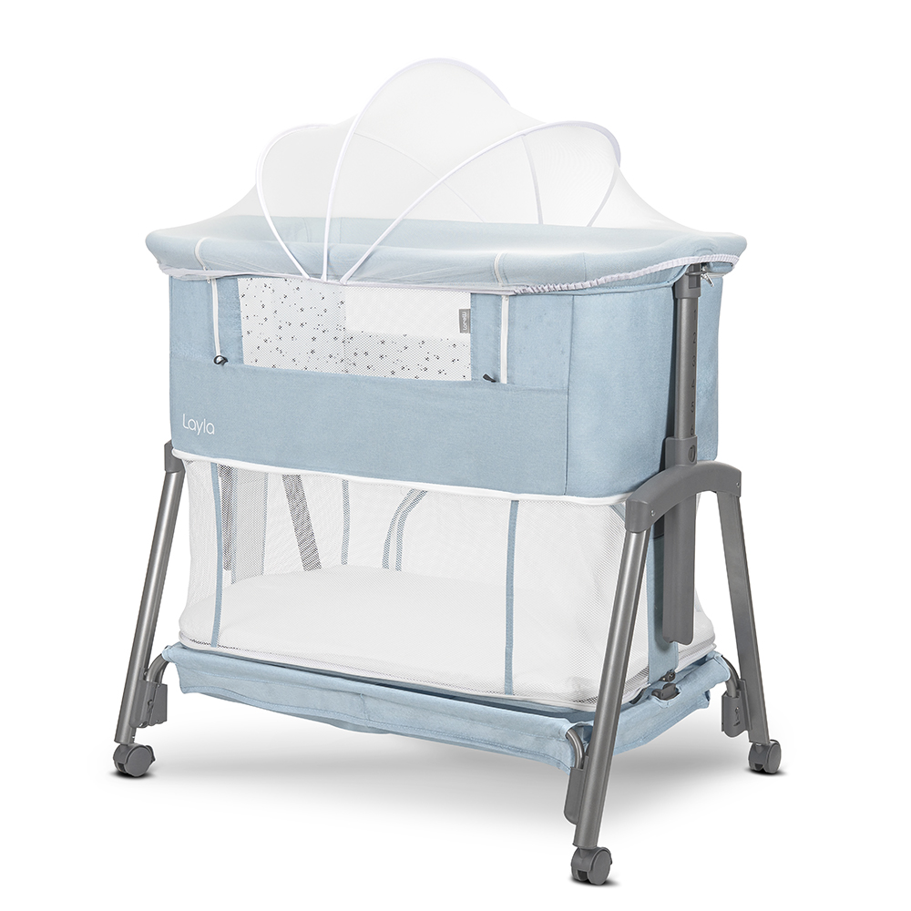 МИНИ КОШАРА LAYLA 2В1 BLUE С ПАДАЩА ПРЕГРАДА - Image 12