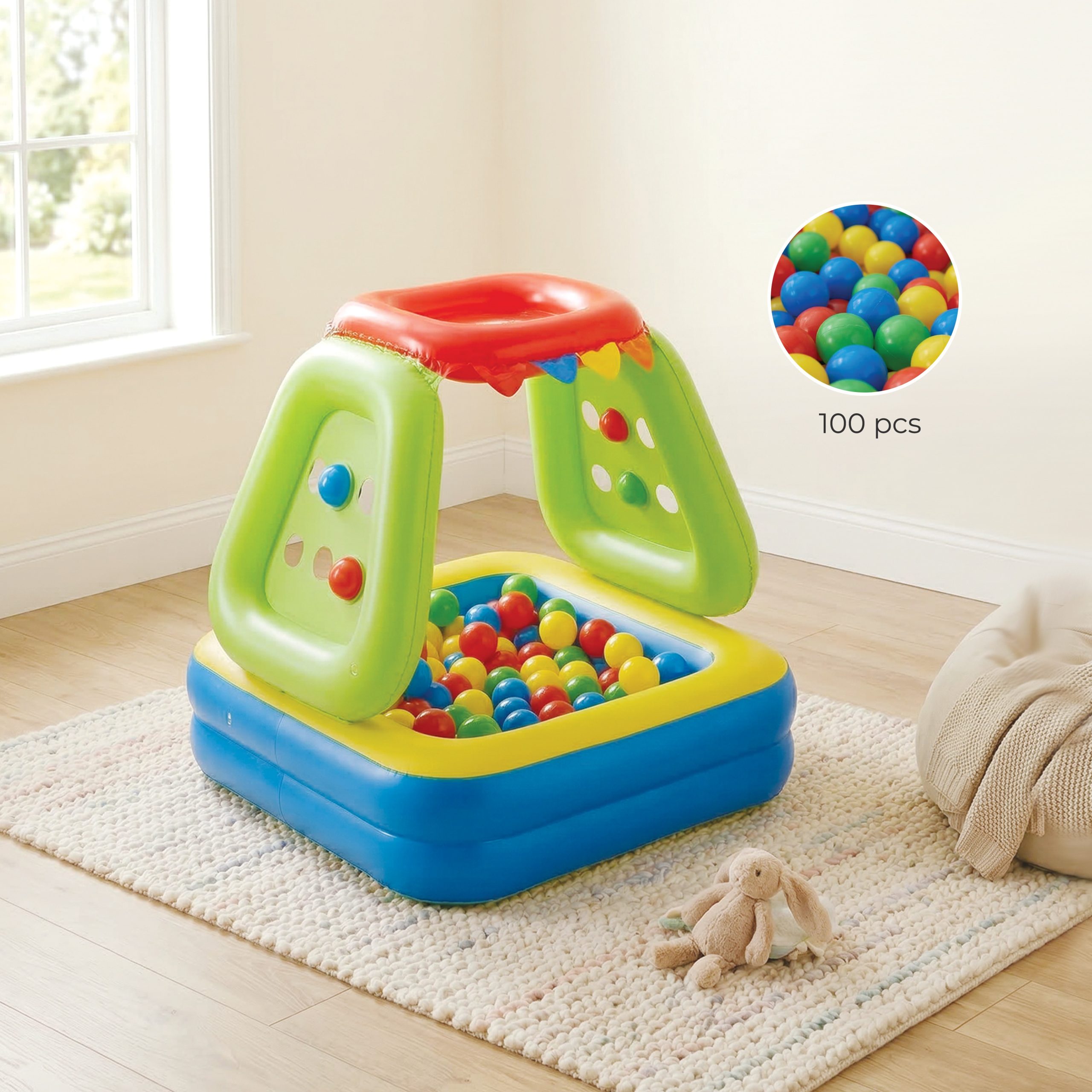 Moni Toys Надуваем басейн с топки Multiplay LI-2180 - Image 5