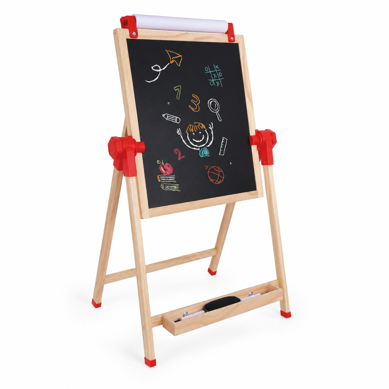 Moni Toys Дървена дъска за рисуване 3в1 1753 - Image 2