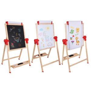 Moni Toys Дървена дъска за рисуване 3в1 1753