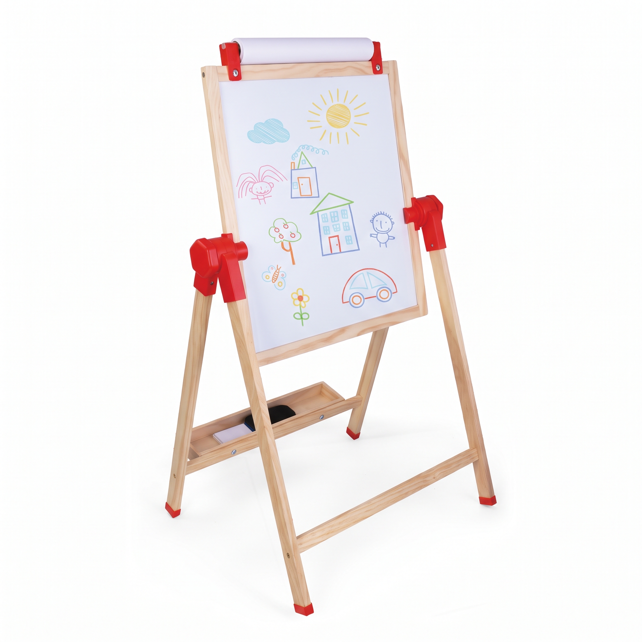 Moni Toys Дървена дъска за рисуване 3в1 1753 - Image 3