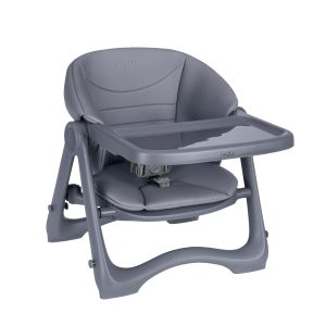 Kikkaboo Сгъваемо столче за хранене 3в1 Hazel Grey