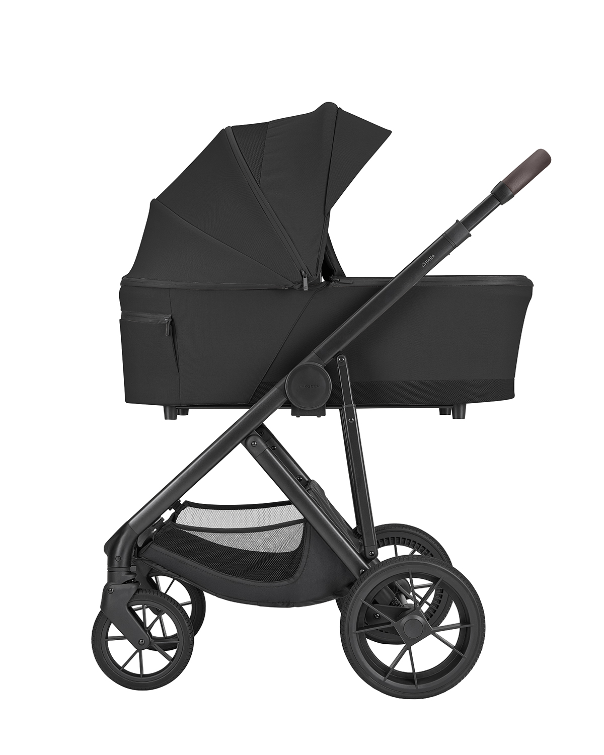 Kikkaboo Комбинирана количка 3в1 с кош за новородено Chiara Black 2027 - Image 43