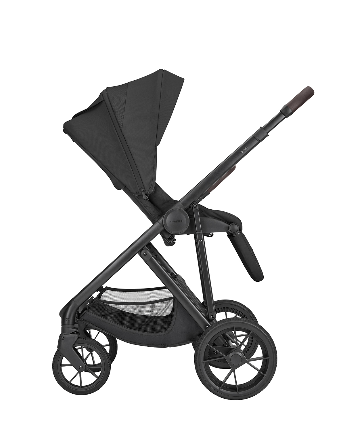Kikkaboo Комбинирана количка 3в1 с кош за новородено Chiara Black 2027 - Image 39
