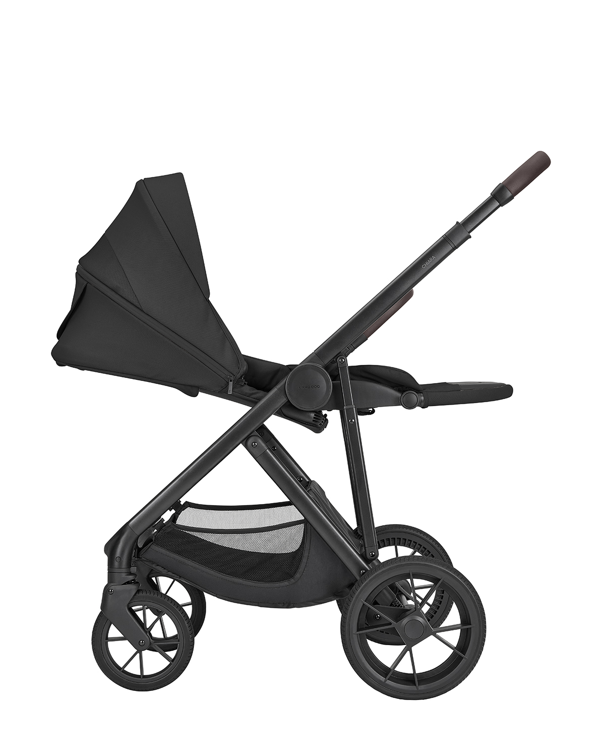 Kikkaboo Комбинирана количка 3в1 с кош за новородено Chiara Black 2027 - Image 40